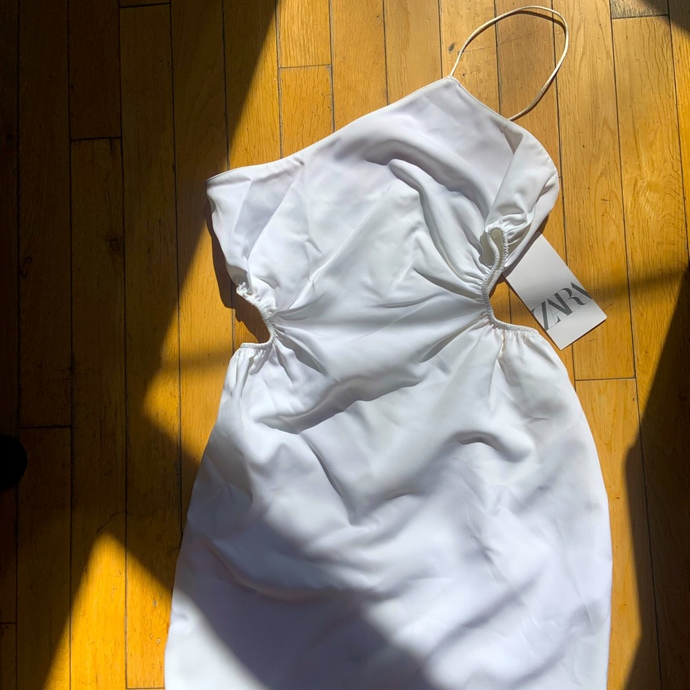 White Mini Dress
